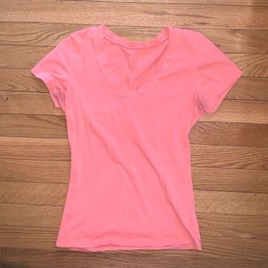 Plain V- Neck Tee